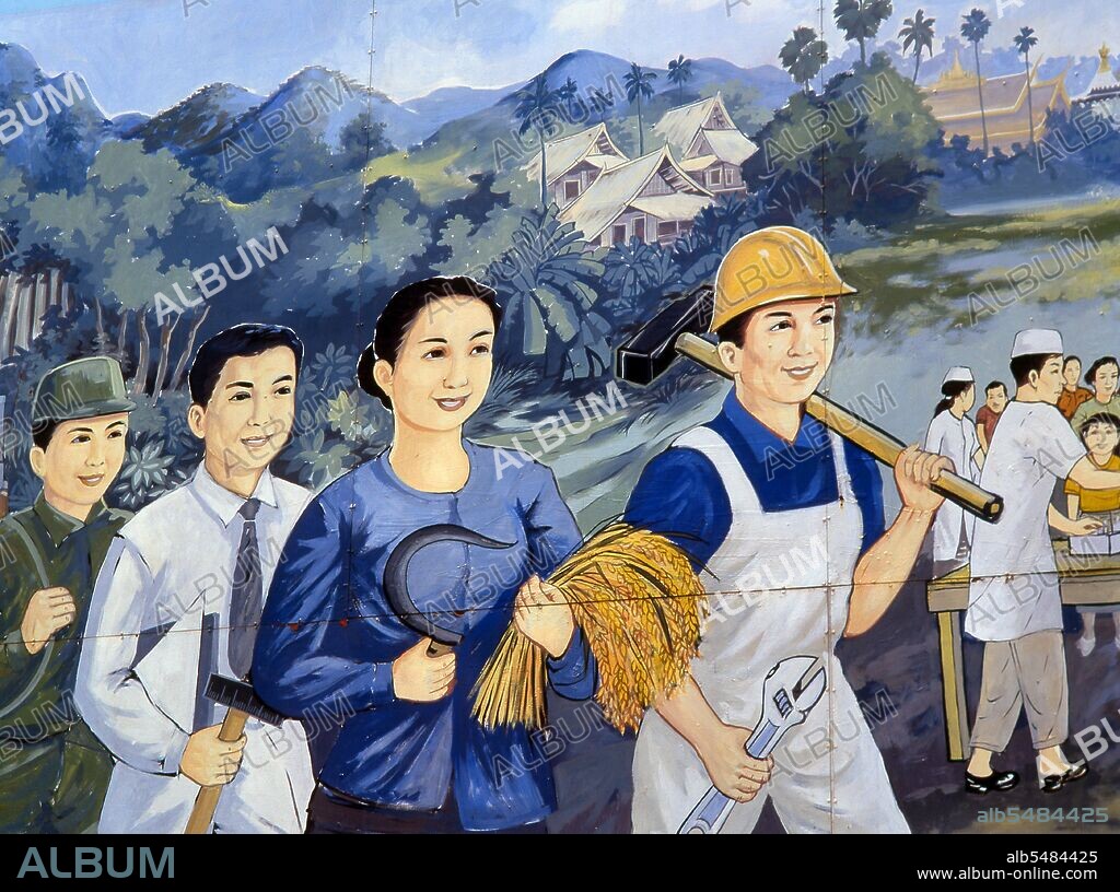 Socialist realism is a style of realistic art which was developed in the Soviet Union and became a dominant style in other communist countries. Socialist realism is a teleologically-oriented style having its purpose the furtherance of the goals of socialism and communism. Although related, it should not be confused with social realism, a type of art that realistically depicts subjects of social concern. Unlike social realism, socialist realism often glorifies the roles of the poor.