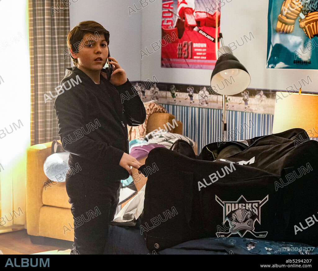 KIEFER O'REILLY in MIGHTY DUCKS, THE: GAME CHANGERS, 2021, directed by MICHAEL SPILLER. Copyright ABC SIGNATURE STUDIOS.