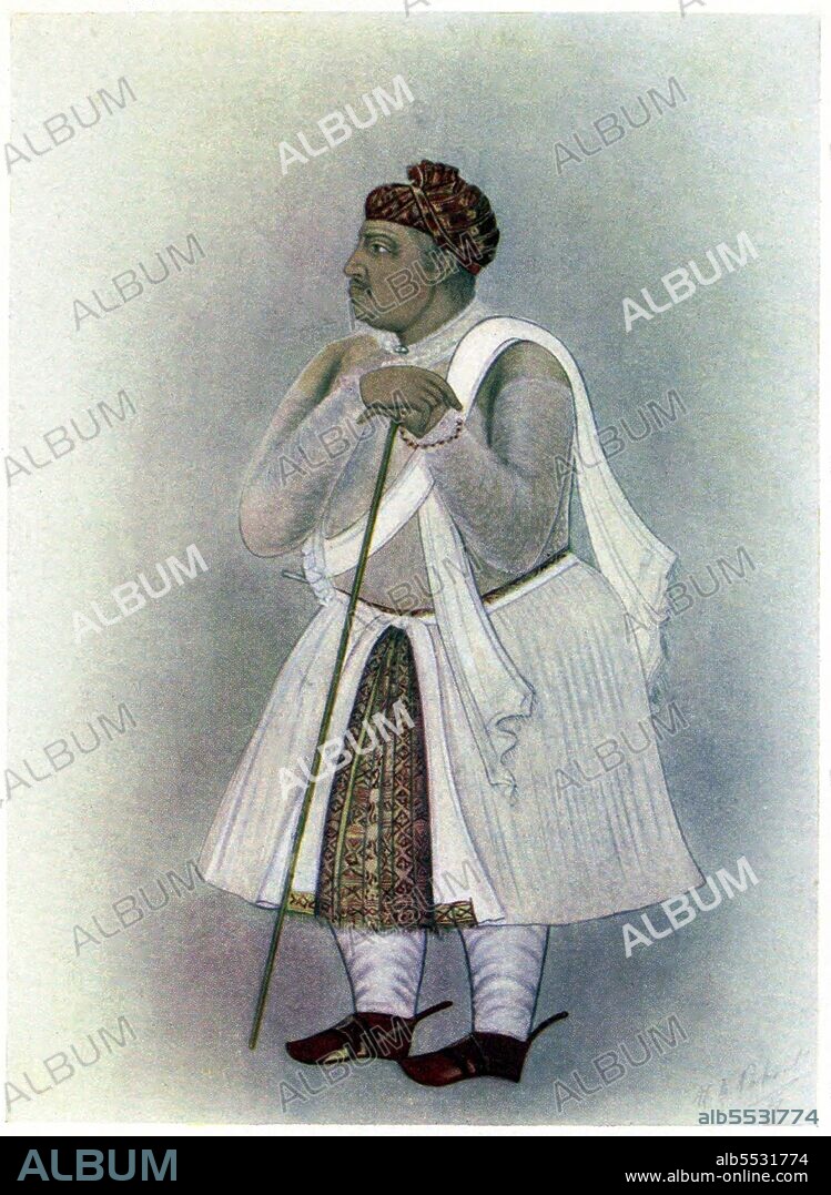 Raja Shri Man Singh Ji Saheb (Man Singh I) (December 21, 1550 – July 6, 1614) was the Kacchwaha King of Amber, a state later known as Jaipur. He was a trusted general of the Mughal emperor Akbar, who included him among the Navaratnas, or the 9 (nava) gems (ratna) of the royal court. Amber was a city of Rajasthan state, India, it is now part of the Jaipur Municipal Corporation. Founded by the Meena Raja Alan Singh, Amber was a flourishing settlement as far back as 967 CE. Around 1037 CE, it was conquered by the Kachwaha clan of Rajputs. Much of the present structure known as Amber Fort is actually the palace built by the great conqueror Raja Man Singh I who ruled from 1590 - 1614. The palace contains several spectacular buildings such as the Diwan-i-Khas and the elaborately painted Ganesh Pol or Ganesh Gate built by the renowned warlord Mirza Raja Jai Singh I (Man Singh I's grandson). The old and original fort of Amber dating from earlier Rajas or the Meena period is what is known in the present day as Jaigarh fort, which is actually the main defensive structure, rather than the palace itself, although the two structures are interconnected by series of encompassing fortifications.