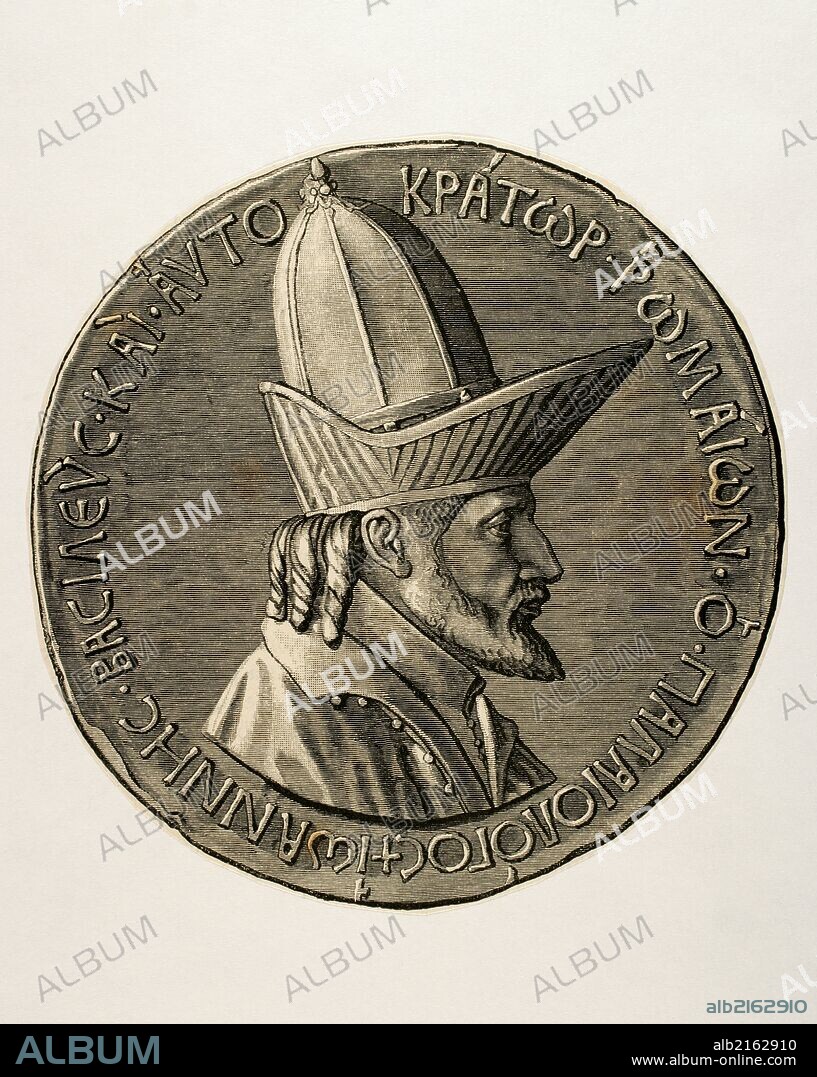 Juan VIII Paleólogo (1392-1448). Emperador bizantino e hijo mayor de Manuel II. Asociado al trono como coemperador en 1416, en 1425 pasó a ser emperador en solitario.