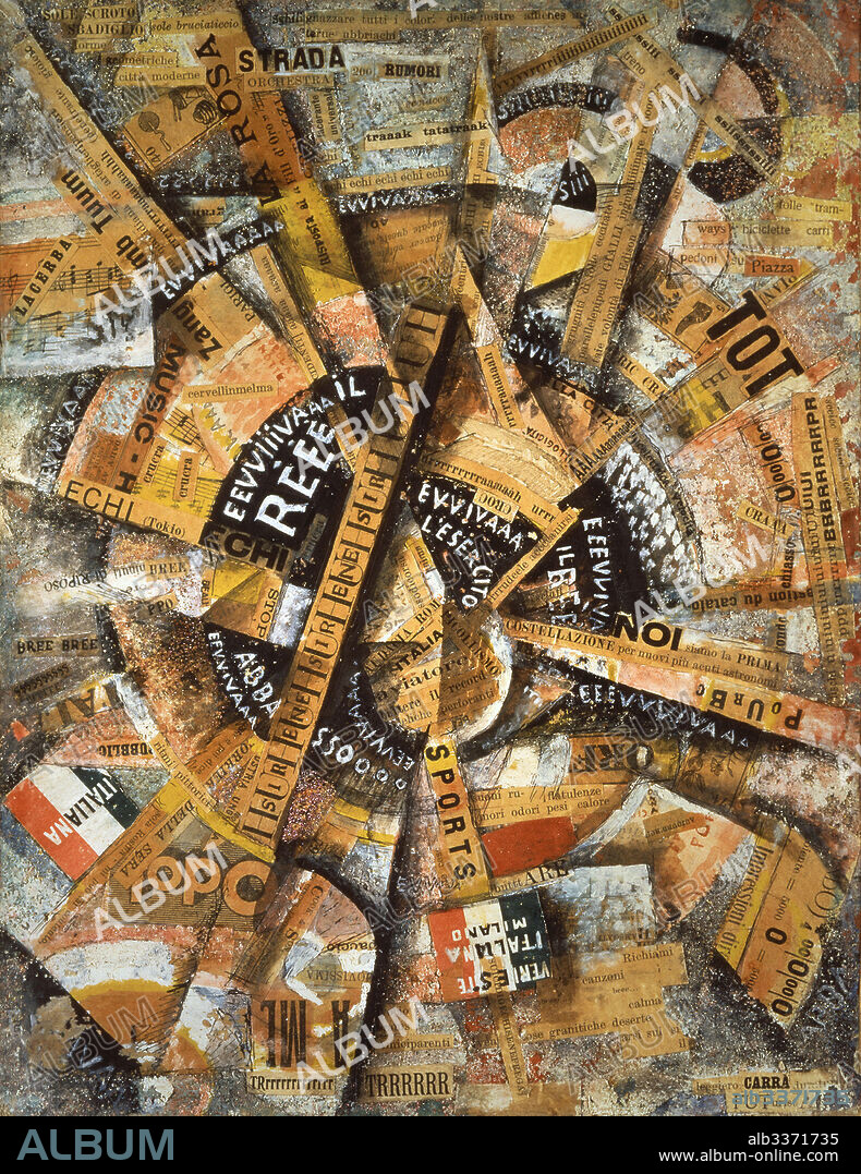 CARLO CARRA. Interventional Event (Manifestazione Interventista).