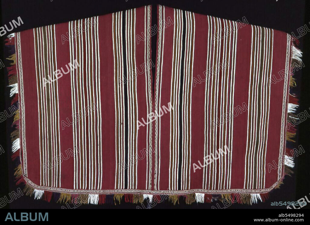 Poncho, Bolivia, 1850/1900.