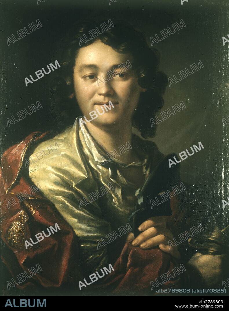 'Portrait of Actor Fyodor Volkov' by painter Anton Losenko.
