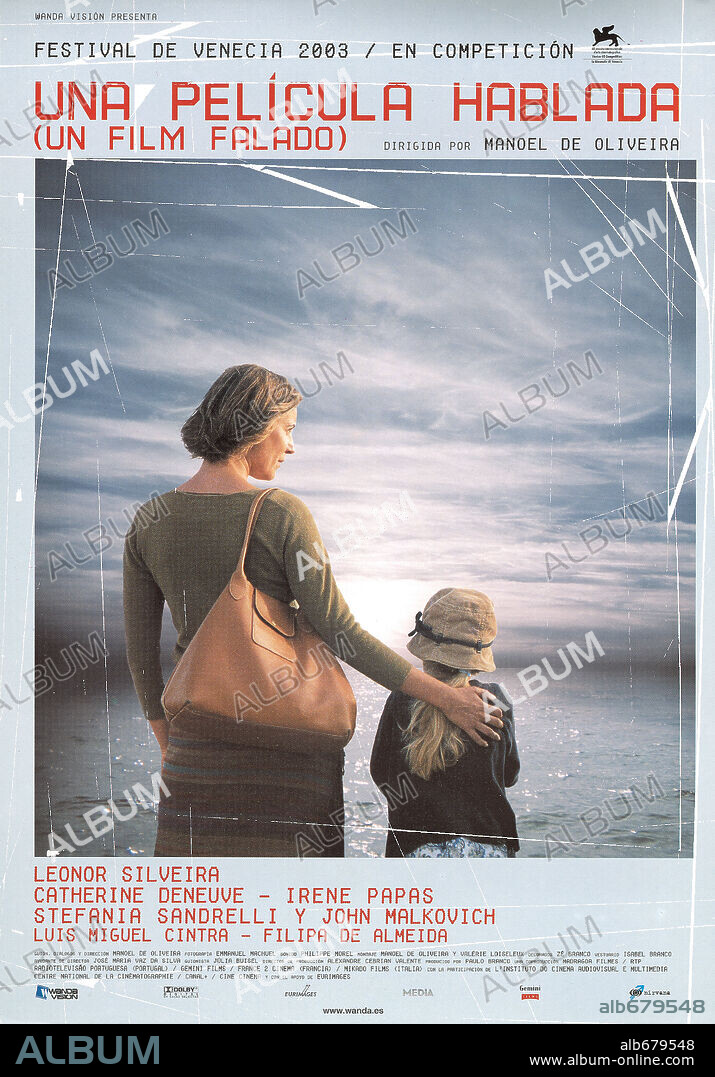 Poster de UNA PELICULA HABLADA, 2003 (FILME FALADO, UM), dirigida por MANOEL DE OLIVEIRA. Copyright MANDRAGOA FILMES.