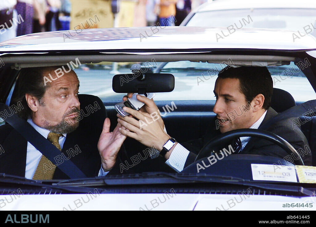 ADAM SANDLER y JACK NICHOLSON en EJECUTIVO AGRESIVO, 2003 (ANGER MANAGEMENT), dirigida por PETER SEGAL. Copyright COLUMBIA PICTURES.