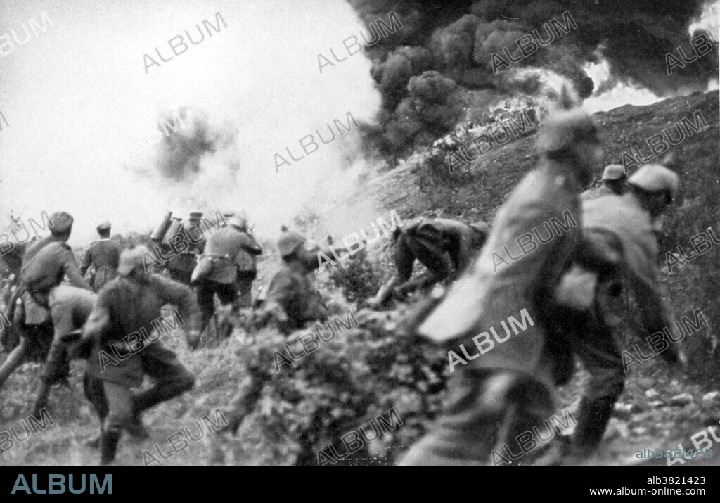 WWI, German Infantrymen, Battle of Verdun