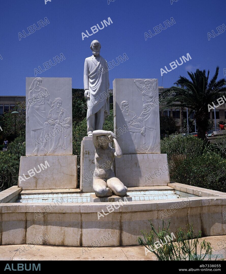 ENRIQUE CEJAS ZALDIVAR. MONUMENTO A TEOBALDO POWER.