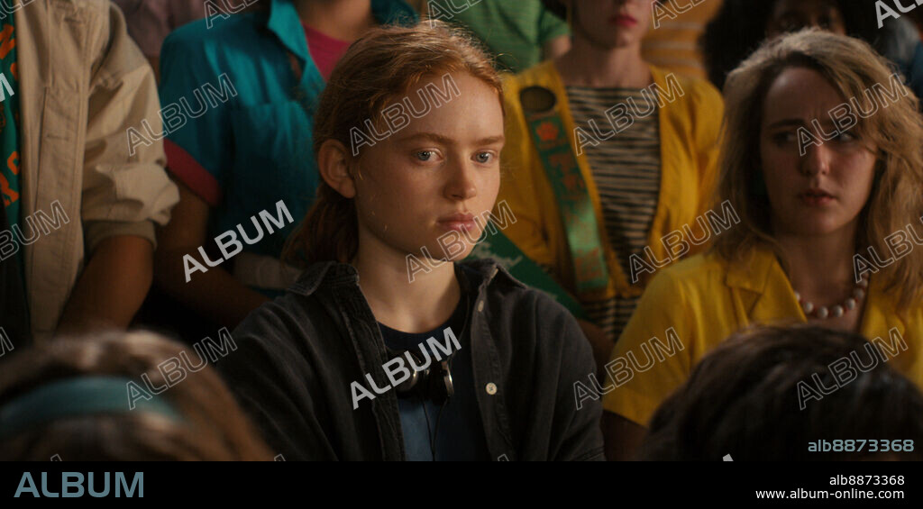 SADIE SINK in STRANGER THINGS, 2016, directed by MATT DUFFER and ROSS  DUFFER. Copyright 21 LAPS ENT/MONKEY MASSACRE. Season 4 episode 1. - Album  alb8873368