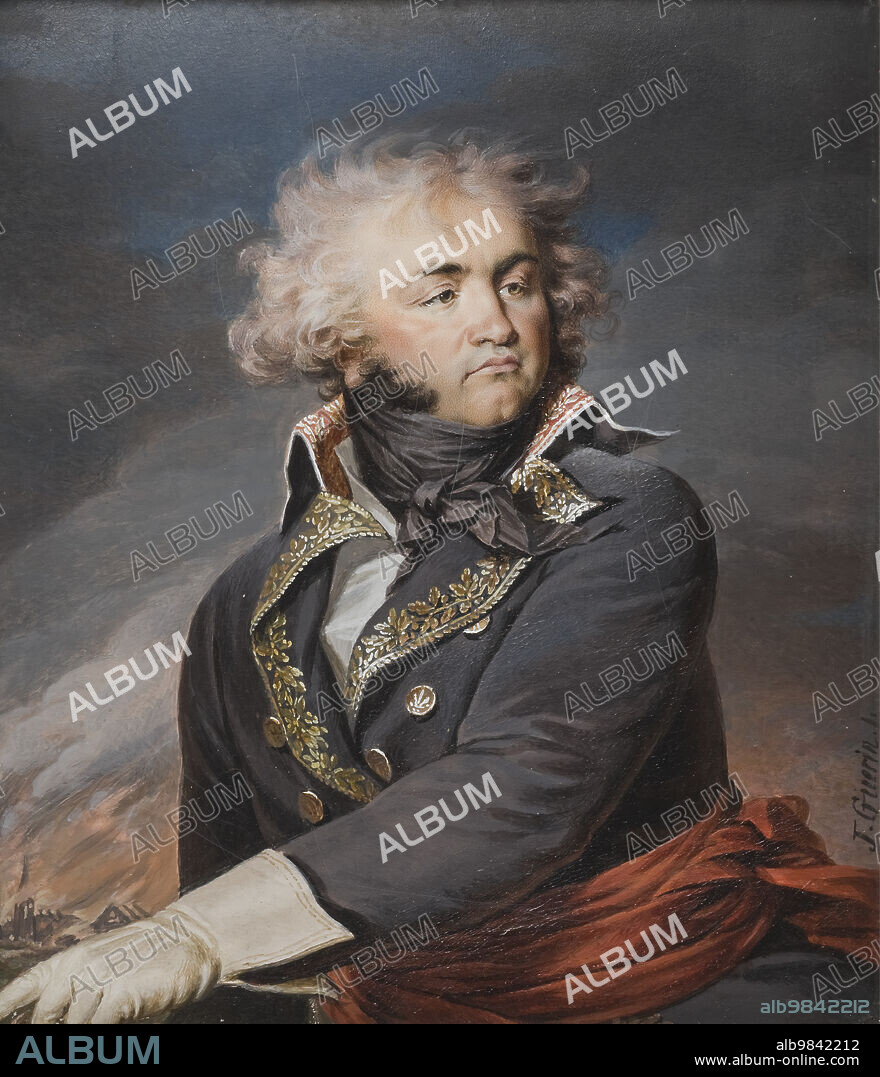JEAN URBAIN GUÉRIN. General Jean Baptiste Kleber, late 18th-early 19th century.