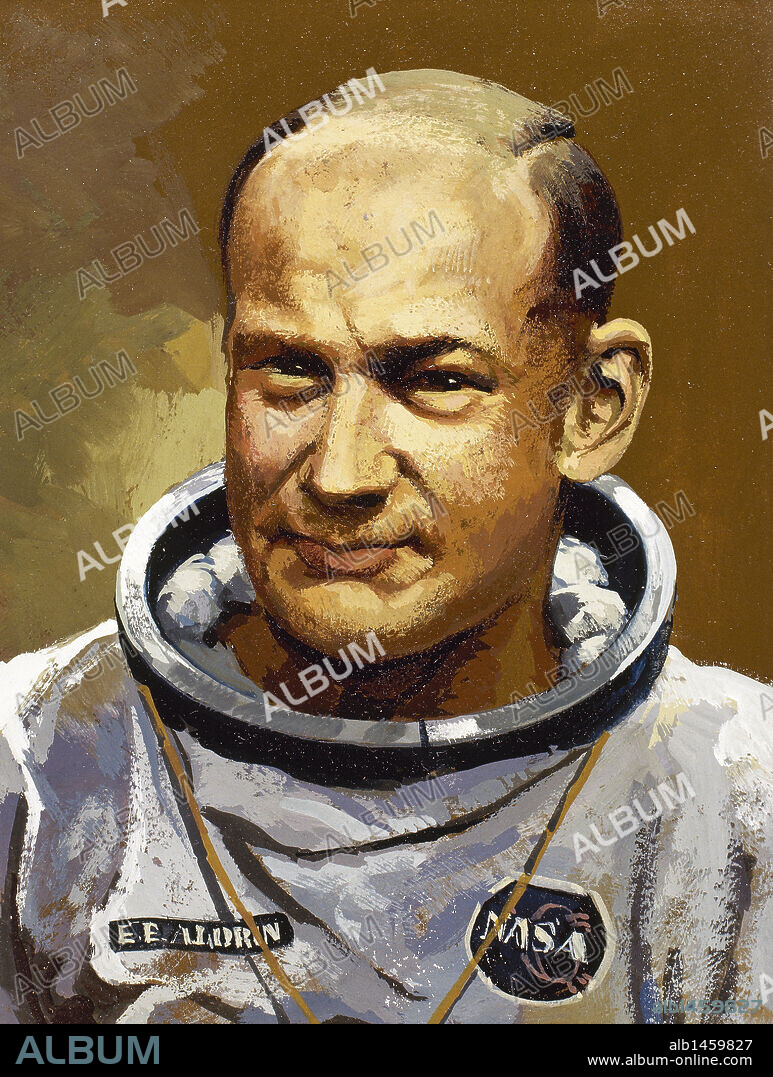 ALDRIN, Edwin E. Astronauta norteamericano, piloto del módulo de mando del "Apolo XI", expedición que conquistó la Luna el 20 de julio de 1969.