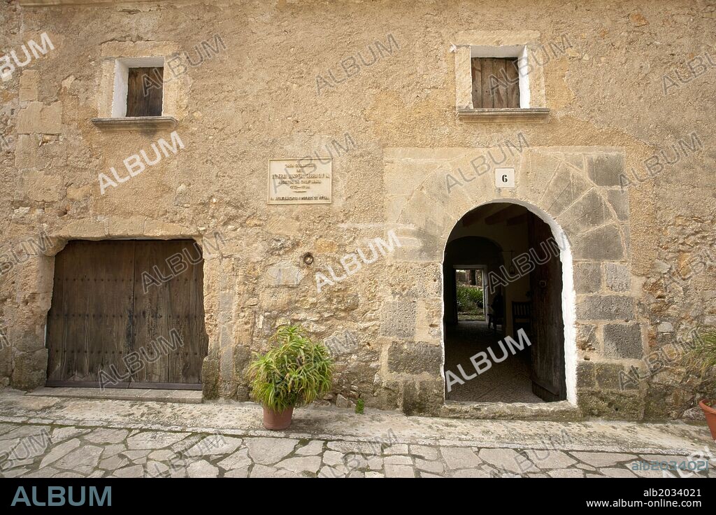 Casa solariega de Fray Junípero Serra.Petra.Mallorca.Islas Baleares. Spain.