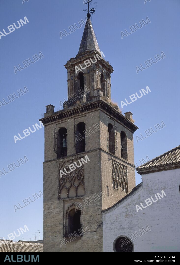 TORRE ALMINAR ALMOHADE-1257-CON DECORACION DE SEBKA-INFLUENCIA DE LA GIRALDA.