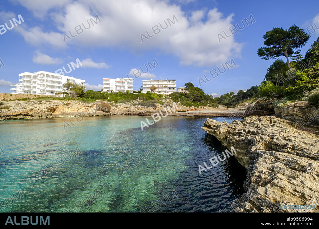 Cala Mosques, Municipality of Llucmajor, Mallorca, balearic islands, spain, europe.