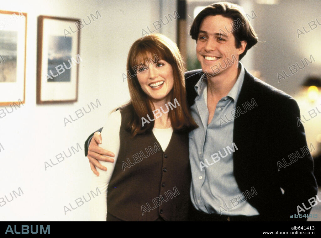 HUGH GRANT en NUEVE MESES, 1995 (NINE MONTHS), dirigida por CHRIS COLUMBUS. Copyright 20TH CENTURY FOX.