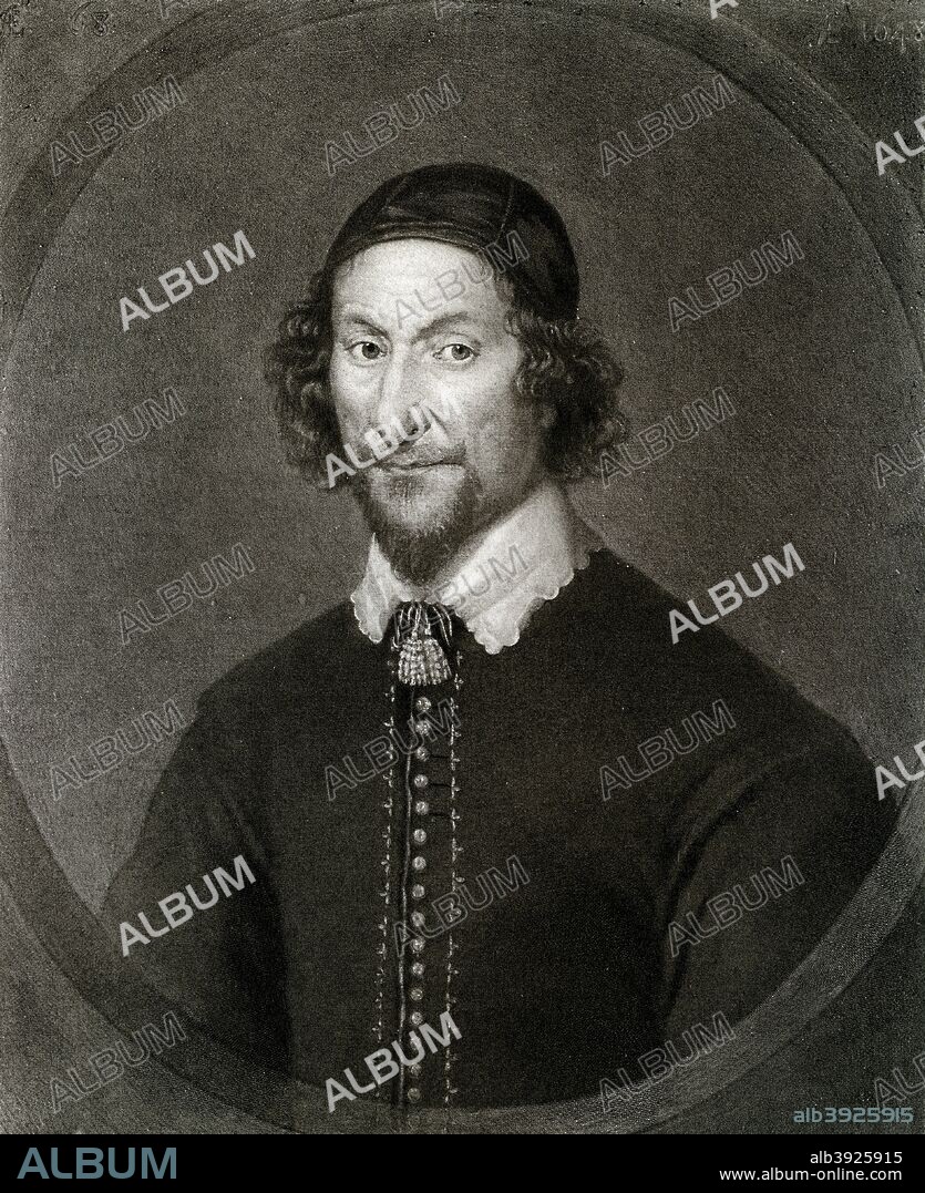 John Bradshaw, Judge, 17th century (1899). Bradshaw (1602-1659) was one of the judges to preside over the trial and subsequent death sentence of Charles I of England. An illustration from Samuel Rawson Gardiner's Oliver Cromwell, Goupil & Co, (London, Paris, New York, 1899).