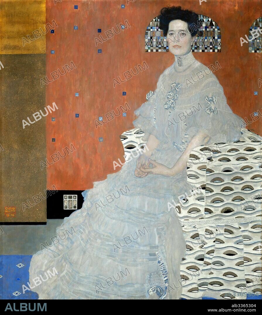 GUSTAV KLIMT. Portrait of Fritza Riedler.