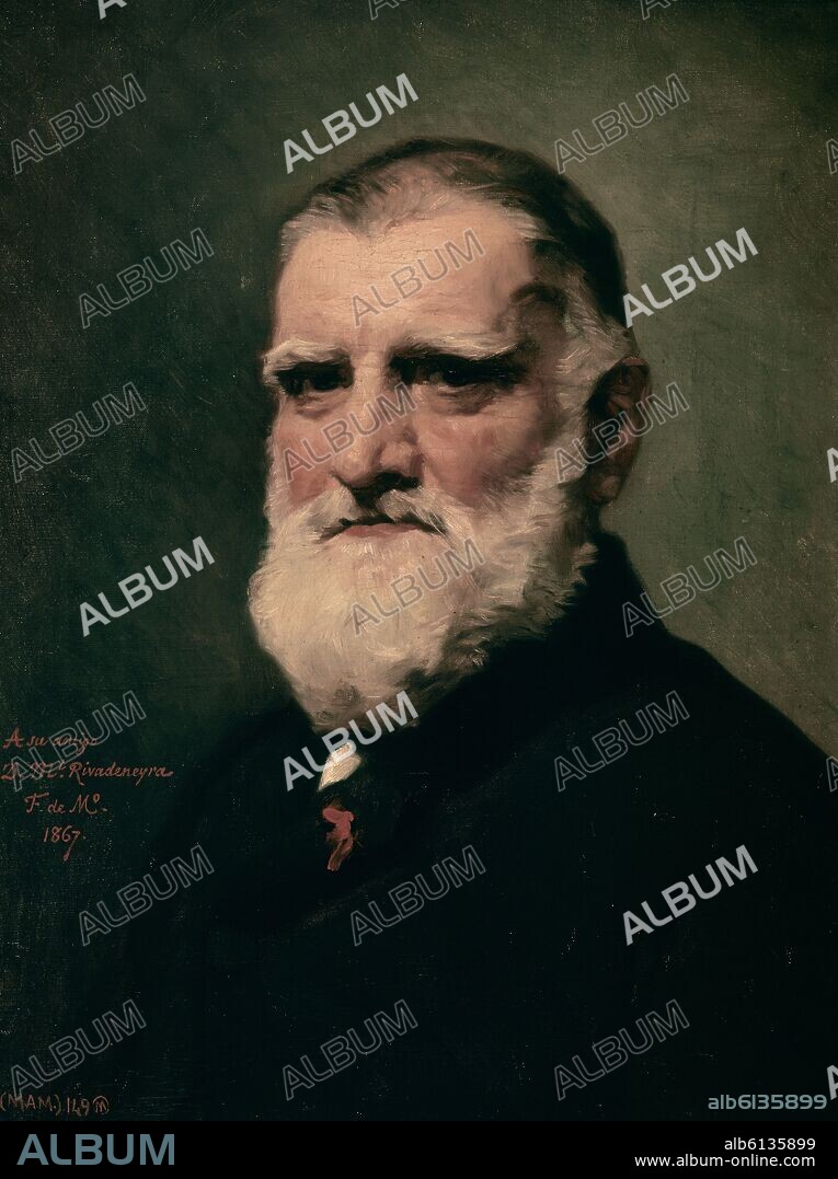 FEDERICO DE MADRAZO Y KUNTZ (1815-1894). MANUEL RIVADENEYRA (1805-1872).