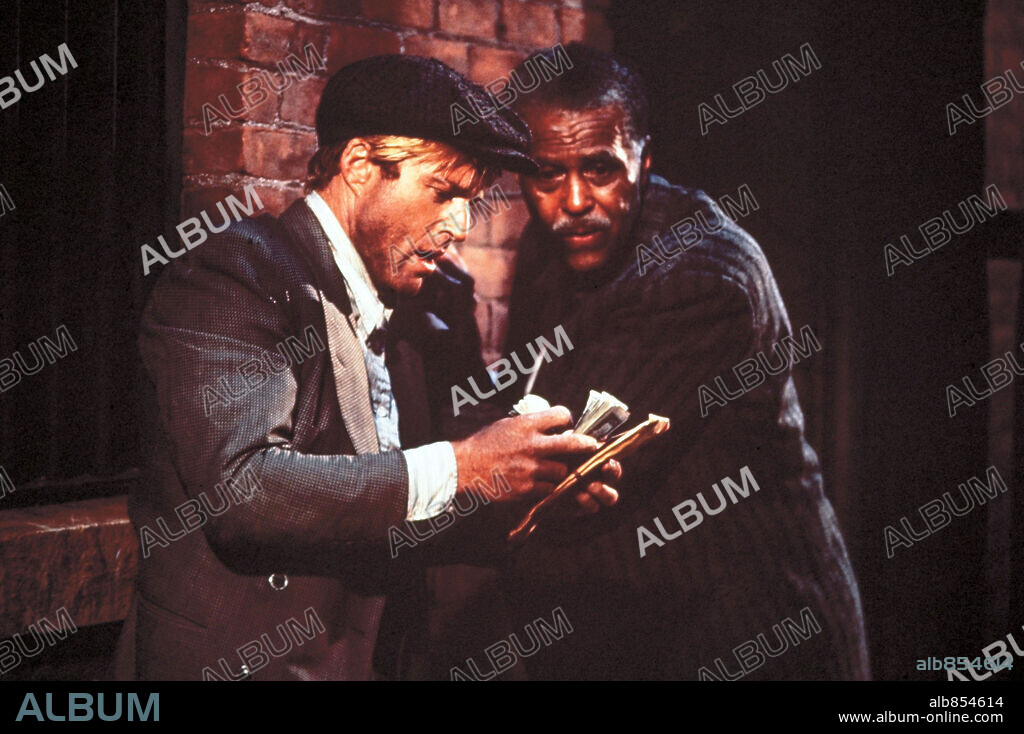 ROBERT REDFORD en EL GOLPE, 1973 (THE STING), dirigida por GEORGE ROY HILL. Copyright UNIVERSAL PICTURES.