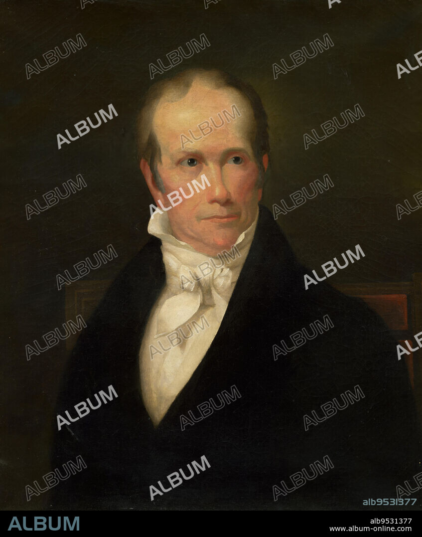 EDWARD DALTON MARCHANT (copy). Henry Clay. oil on canvas. Date: c. 1838.