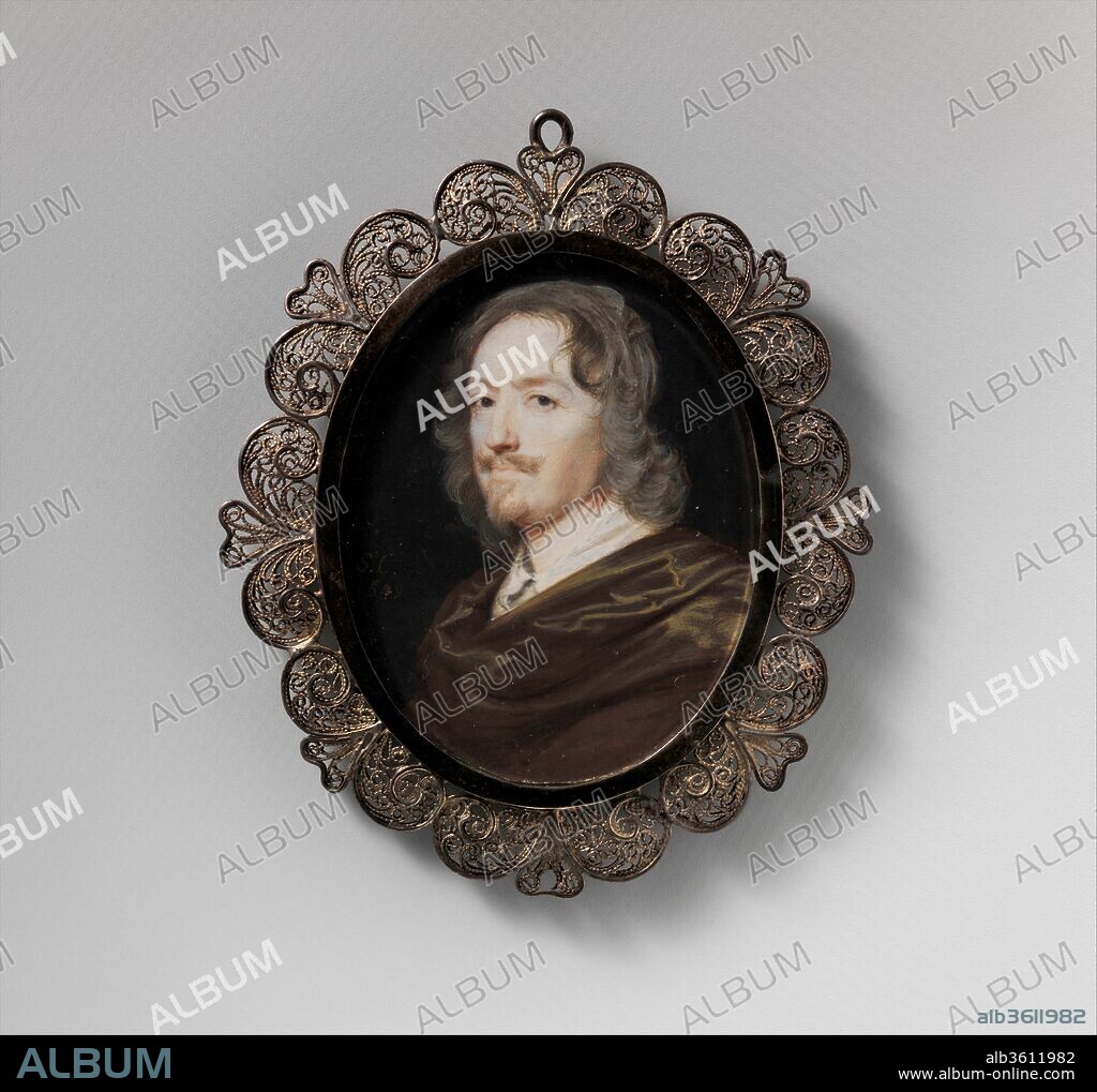 Henry Carey (1596-1661), Second Earl of Monmouth. Artist: Samuel Cooper (British, London (?) 1608?-1672 London). Dimensions: Oval, 2 1/2 x 2 in. (64 x 52 mm). Date: 1649.
