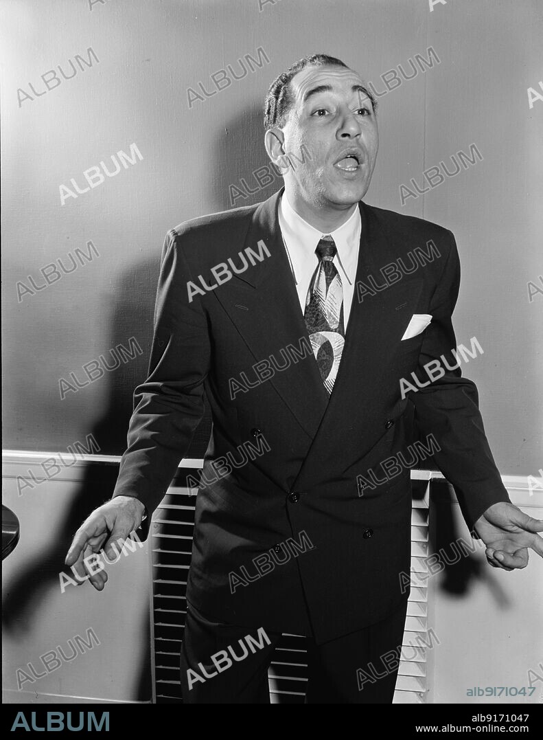 WILLIAM PAUL GOTTLIEB. Portrait of Louis Prima, New York, N.Y., ca. June 1947.