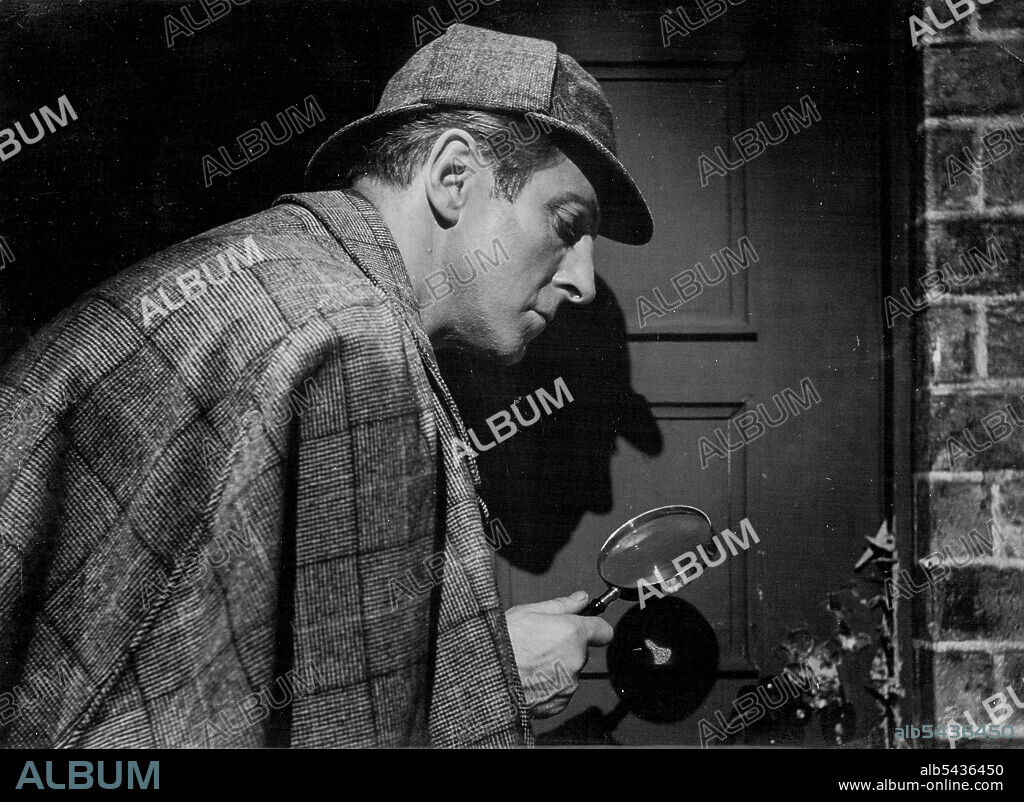 Not Basil Rathbone, but Alan Wheatlay ***** B.B.C. version of Sherlock Holmes. Now a Television Sherlock Holmes. October 17, 1955.