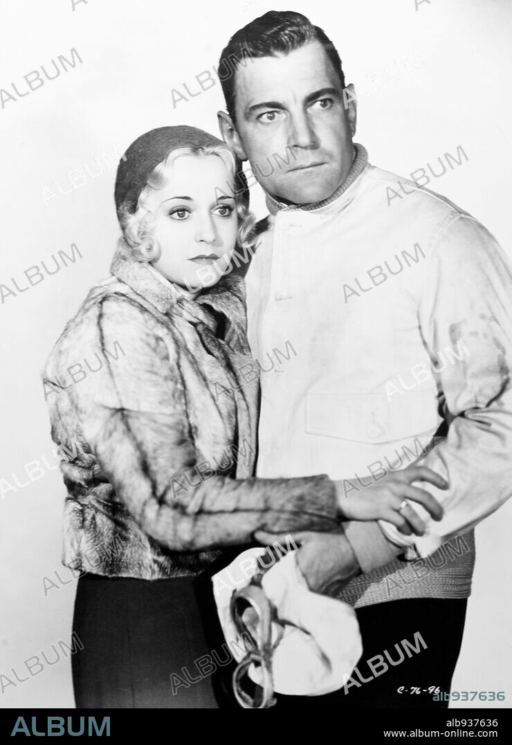BUCK JONES and LORETTA SAYERS in HIGH SPEED, 1932, directed by D. ROSS LEDERMAN. Copyright COLUMBIA PICTURES.