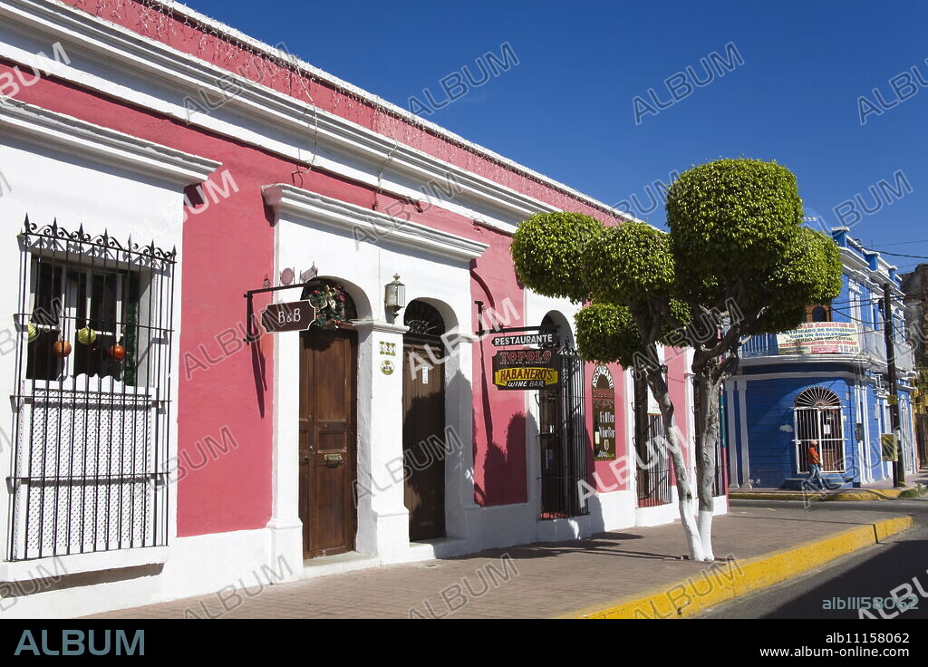 Bed and Breakfast, Old Town District, Mazatlan, Sinaloa State, Mexico, North America.