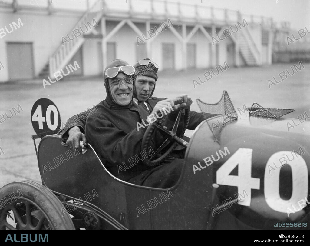 Aston Martin 1486 cc.  Event Entry No: 40. Driver: Marshall, B.S. Finished: 9th. in 1500cc class. Place: Brooklands.  J.C.C. 200-mile Race. Date: 22.10.21.