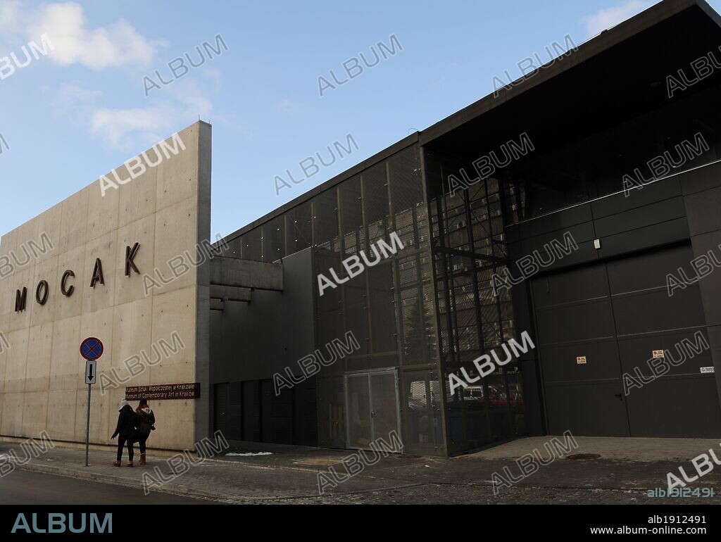 MUSEO DE ARTE CONTEMPORANEO DE CRACOVIA (MOCAK). Exterior del edificio. Cracovia. Polonia. Europa.