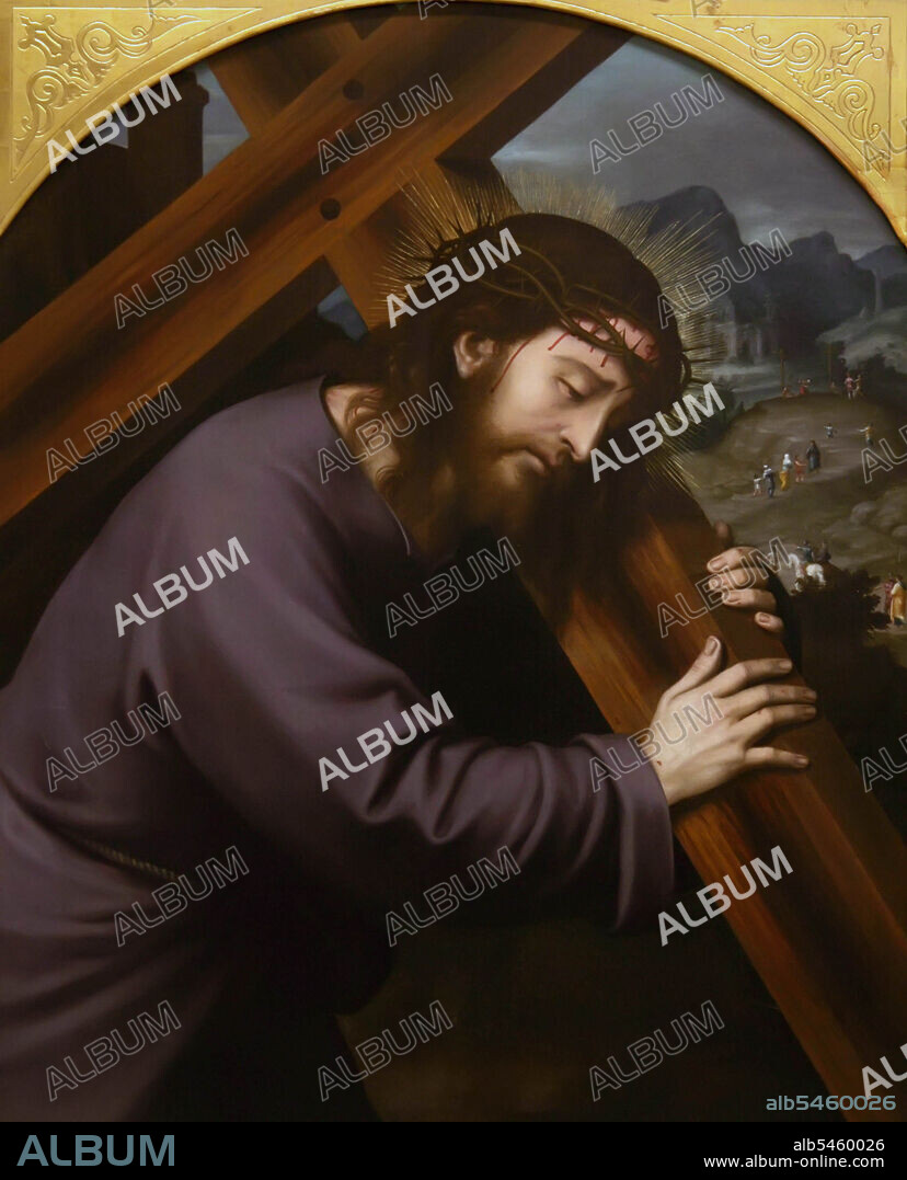 VALENCIA JUAN DE JUANES. (VICENTE JUAN MACIP). PINTOR ESPAÑOL. FUENTE LA HIGUERA 1523-1579. HIJO DE VICENTE MASIP. " NAZARET ". JESUCRISTO. MUSEO COLEGIO DEL PATRIARCA. VALENCIA.