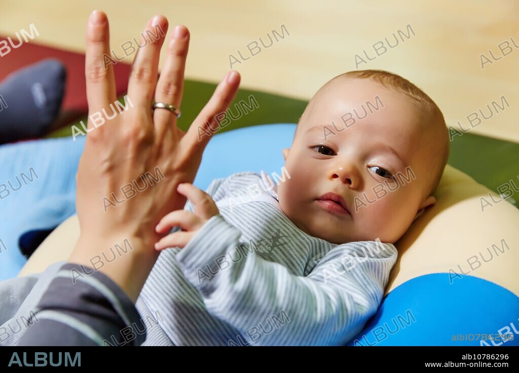 Baby, breastfeeding education, Ambulatory Oiartzun, Gipuzkoa, Basque Country, Spain.