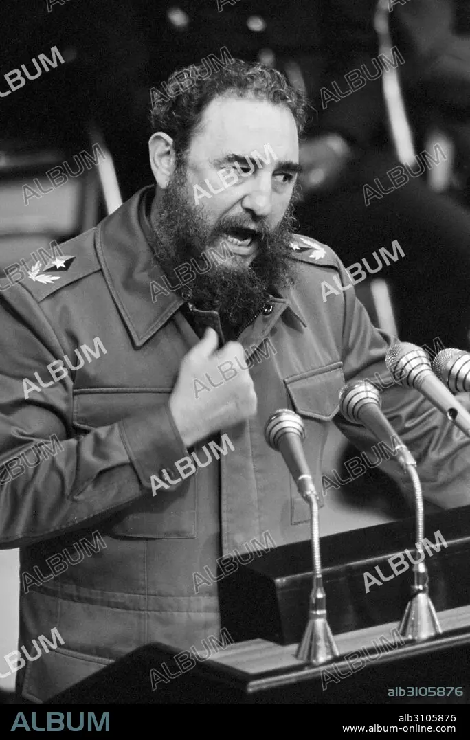 Fidel Castro the revolutionary communist Cuban leader