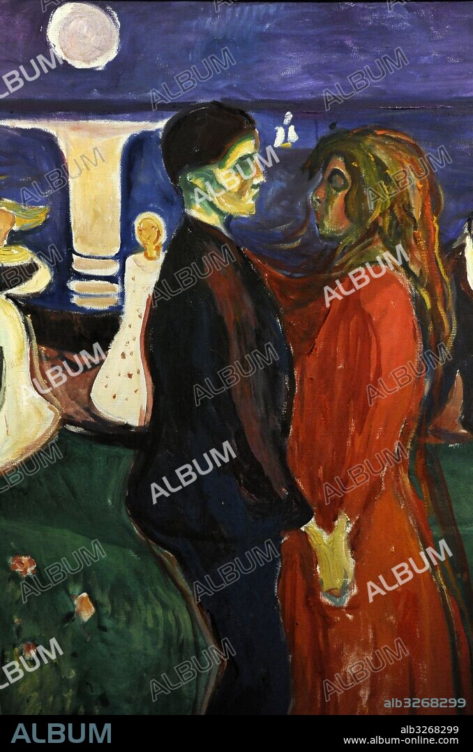 Edvard Munch (1863-1944). Pintor noruego. La Danza de la Vida, 1925. Detalle. Museo Munch. Oslo. Noruega.