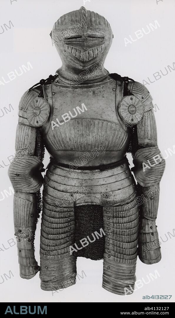 Infantry Armor. German, possibly Cologne. Date: 1500-1525. Dimensions: H. 137.2 cm (54 in.). Steel and leather. Origin: Cologne.