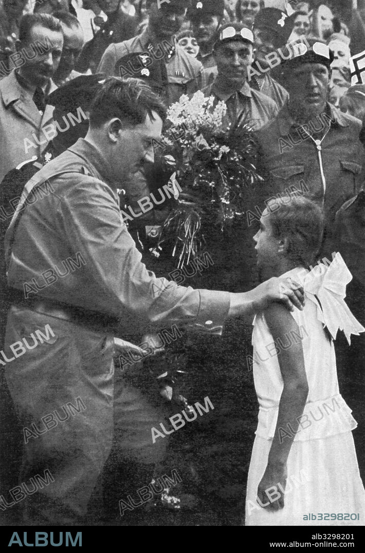 Adolf Hitler during election campaigns - 1932.