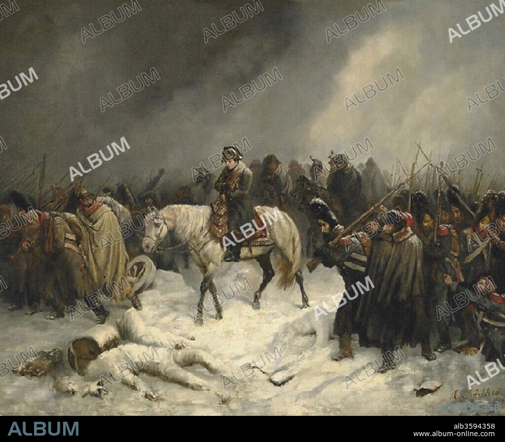 ADOLF NORTHEN. Napoleon's campaign in Russian winter.