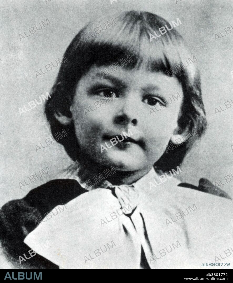Eliot photographed at the age of 3. Thomas Stearns Eliot (September 26, 1888 - January 4, 1965) was an American-born, British essayist, publisher, playwright, literary social critic, and poet. He emigrated to England in 1914, settling, working and marrying there. He was naturalized as a British subject in 1927. He attracted widespread attention for his poem The Love Song of J. Alfred Prufrock (1915), which is seen as a masterpiece of the Modernist movement. It was followed by some of the best-known poems in the English language, including The Waste Land (1922), The Hollow Men (1925), Ash Wednesday (1930), and Four Quartets (1945). He is also known for his seven plays, particularly Murder in the Cathedral (1935). He was awarded the Nobel Prize in Literature in 1948, "for his outstanding, pioneer contribution to present-day poetry." He made significant contributions to the field of literary criticism, strongly influencing the school of New Criticism. It emphasized close reading, particularly of poetry, to discover how a work of literature functioned as a self-contained, self-referential aesthetic object. Eliot suffered from bronchitis and tachycardia caused by heavy smoking. He died of emphysema, in 1965, at the age of 76. No photographer credited, dated 1891.