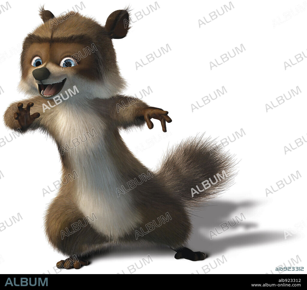 VECINOS INVASORES, 2006 (OVER THE HEDGE), dirigida por KAREY KIRKPATRICK y TIM JOHNSON. Copyright DREAMWORKS.
