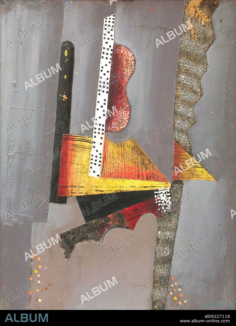 VILHELM LUNDSTRØM. Composition 1;Cubist Composition, 1918.