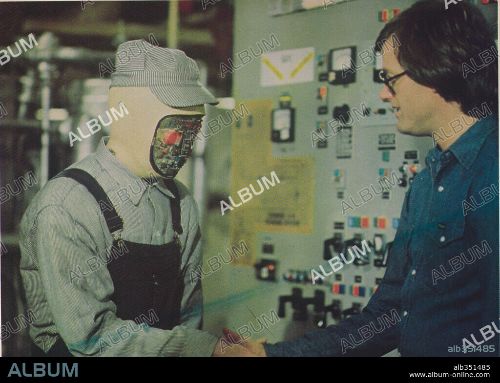 PETER FONDA en MUNDO FUTURO, 1976 (FUTUREWORLD), dirigida por RICHARD T. HEFFRON. Copyright AIP.