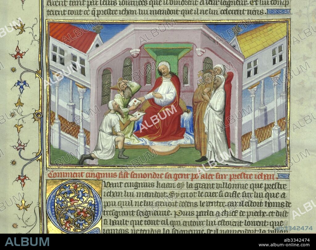ANONYME. Prester John. (Book of the Marvels of the World by Marco Polo).