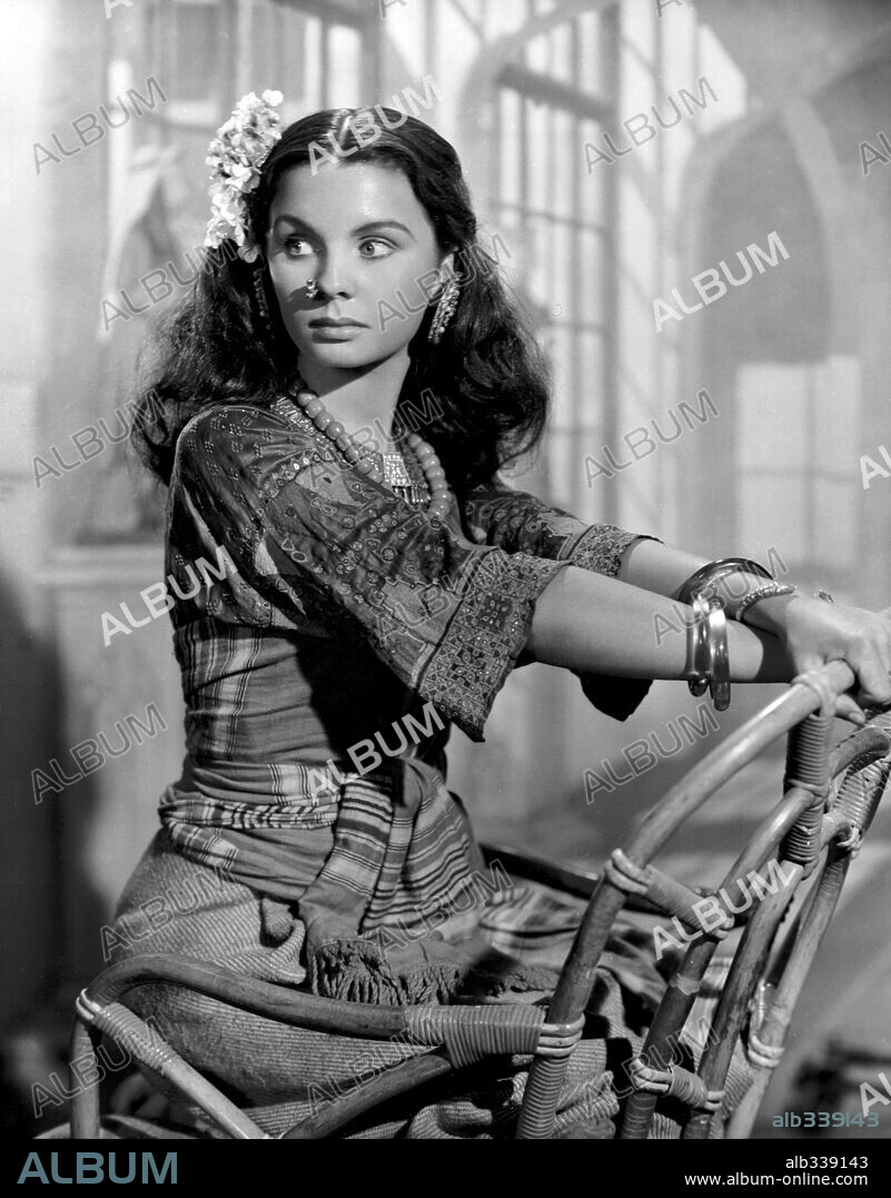 JEAN SIMMONS in BLACK NARCISSUS, 1947, directed by EMERIC PRESSBURGER. Copyright THE ARCHERS.