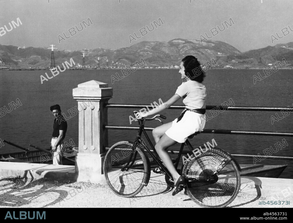Lake of massacciuccoli, torre del lago puccini, Tuscany, italy, 1965.