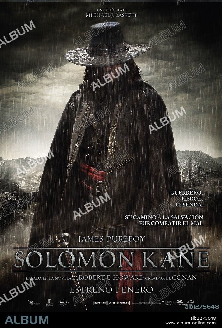 Poster de SOLOMON KANE, 2009, dirigida por MICHAEL J. BASSETT. Copyright DAVIS-FILMS.