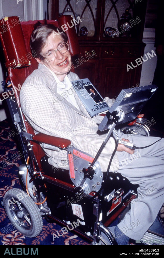 STEPHEN WILLIAM HAWKING in HAWKING: CAN YOU HEAR ME?, 2021, directed by OLIVER TWINCH. Copyright Atlantic Productions / SKY Studios.