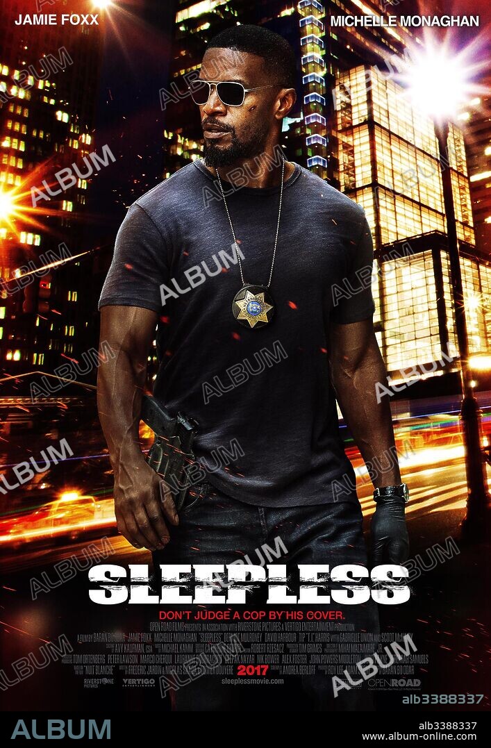 Poster de NOCHE DE VENGANZA, 2017 (SLEEPLESS), dirigida por BARAN BO ODAR. Copyright FILMNATION ENT/OPEN ROAS FILMS/RIVERSTONE PIC/VERTIGO ENT.
