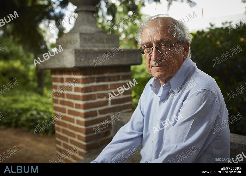 Madrid, 09/07/2019. Entrevista a Pablo Martín Aceña, catedrático de historia de la economía, en la Residencia de Estudiantes. Foto: Guillermo Navarro ARCHDC.