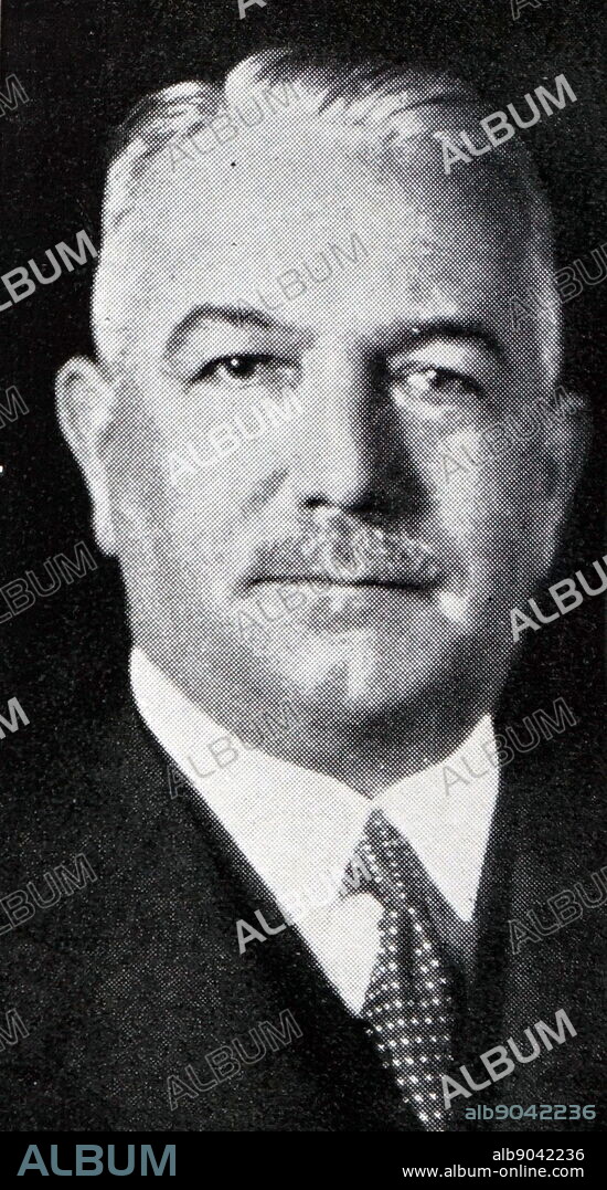 Konstantin Hermann Karl Freiherr von Neurath (1873 - 1956) was a German diplomat who served as Foreign Minister of Germany between 1932 and 1938. Neurath served as minister to Denmark, ambassador to Italy and ambassador to Britain. In 1932 he was appointed Foreign Minister by Chancellor Franz von Papen, and continued to hold the post under Adolf Hitler. In the early years of the Nazi regime, Neurath played a key role in the foreign policy pursuits of Hitler in undermining the Treaty of Versailles and territorial expansion in the prelude to World War II. Hitler replaced Neurath in 1938 with the more compliant Joachim von Ribbentrop. Neurath served as Reich Protector of Bohemia and Moravia between 1939 and 1943. Neurath was tried as a war criminal in Nuremberg and sentenced to fifteen years' imprisonment for his compliance and actions in the Nazi regime. He received an early release in 1954, after which he retired to his family estate, where he died two years later.