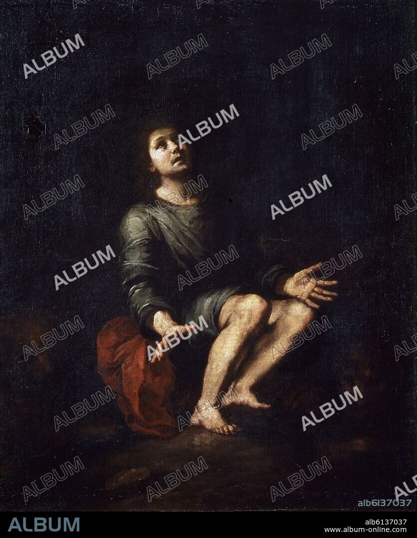 BARTOLOMÉ ESTEBAN MURILLO. DANIEL CON LOS LEONES-S XVII-PINTURA BARROCA-ESCUELA ANDALUZA.
